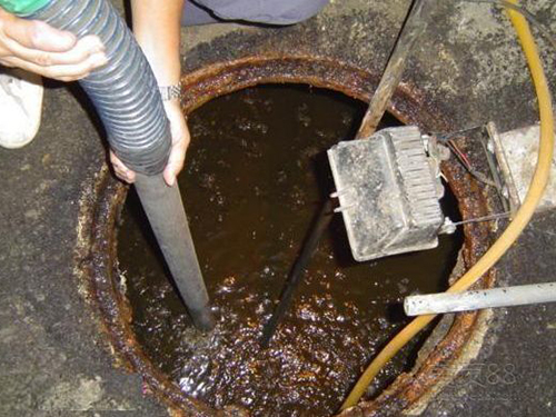 留坝隔油池清理