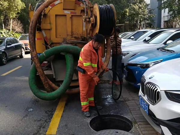 留坝排污管道清淤