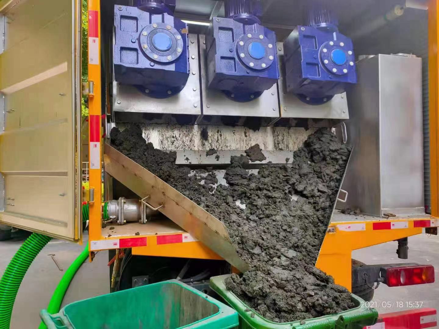 留坝化粪池清掏城市维护站-泥浆净化干湿分离处理