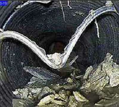 留坝排水管道变形塌陷的非开挖修复方法